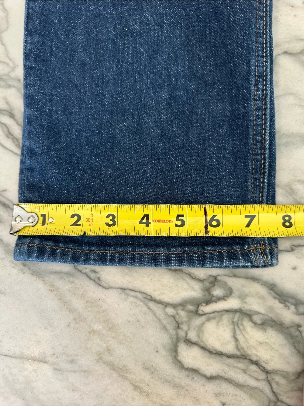 Banana Republic Men's Dark Blue Straight Jeans - Worn once